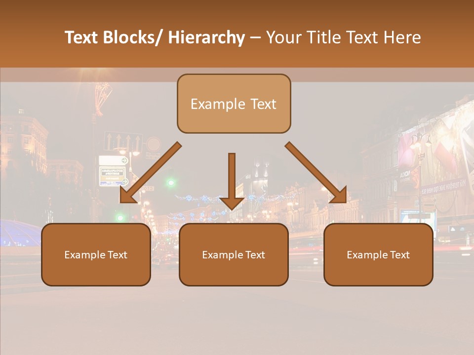 Capital Kiev Gas Crisis PowerPoint Template