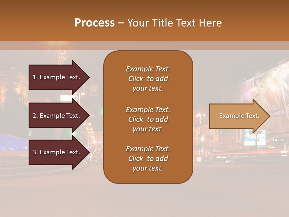 Capital Kiev Gas Crisis PowerPoint Template