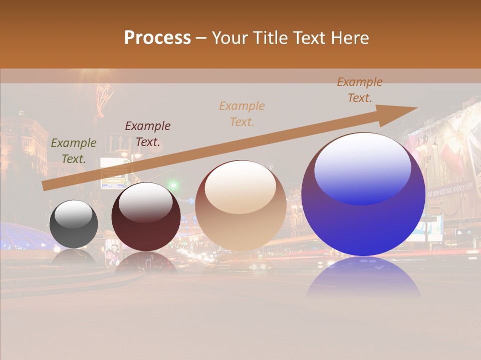 Capital Kiev Gas Crisis PowerPoint Template