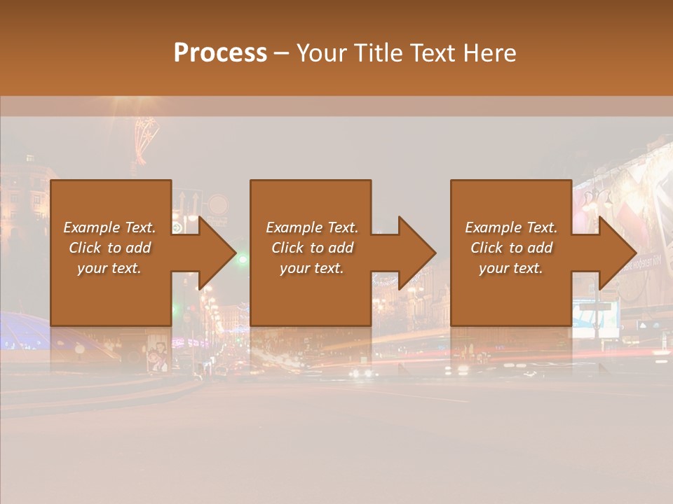 Capital Kiev Gas Crisis PowerPoint Template