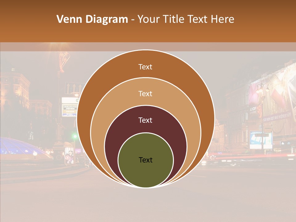 Capital Kiev Gas Crisis PowerPoint Template
