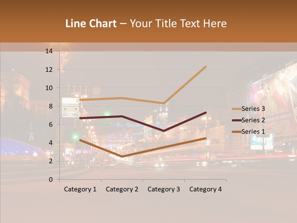 Capital Kiev Gas Crisis PowerPoint Template