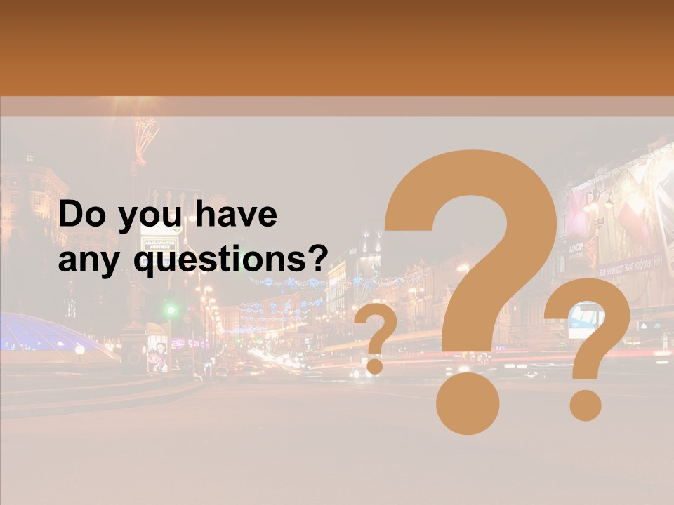 Capital Kiev Gas Crisis PowerPoint Template