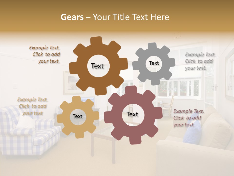 People Teamwork Office PowerPoint Template