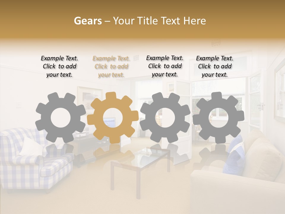 People Teamwork Office PowerPoint Template