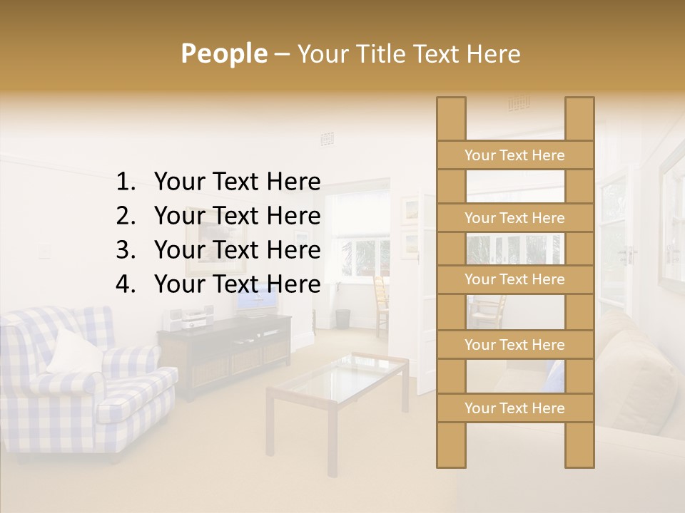 People Teamwork Office PowerPoint Template