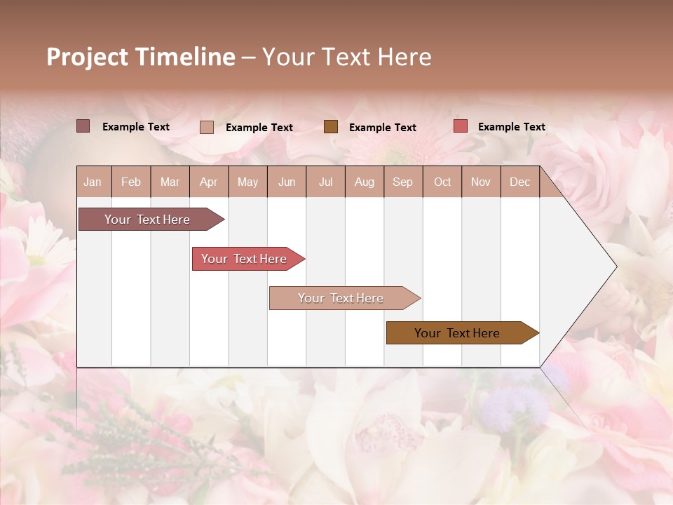 Cute Caucasian Peaceful PowerPoint Template