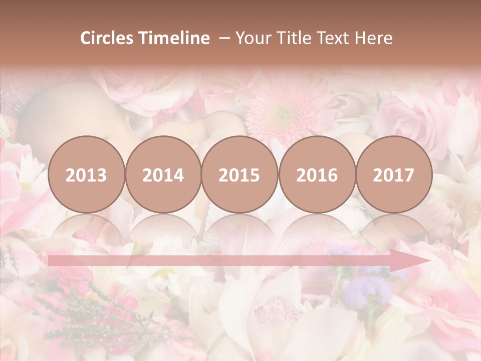 Cute Caucasian Peaceful PowerPoint Template