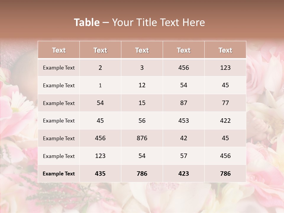 Cute Caucasian Peaceful PowerPoint Template
