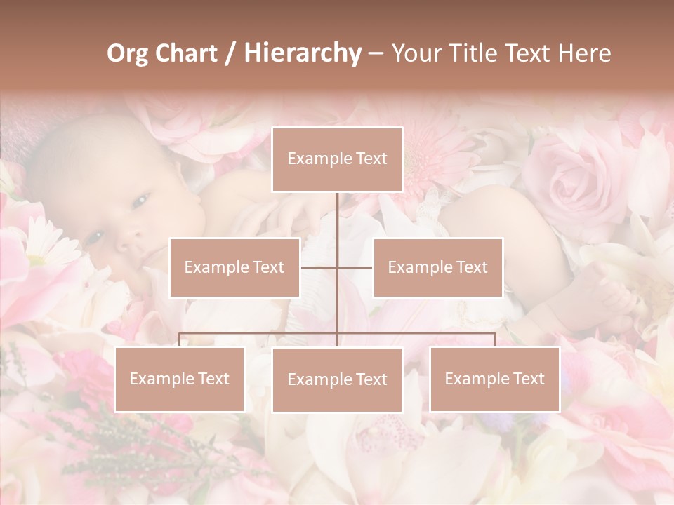 Cute Caucasian Peaceful PowerPoint Template