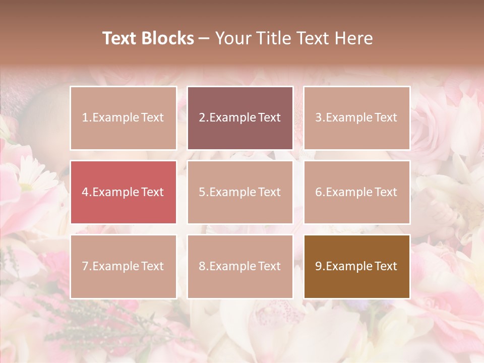 Cute Caucasian Peaceful PowerPoint Template