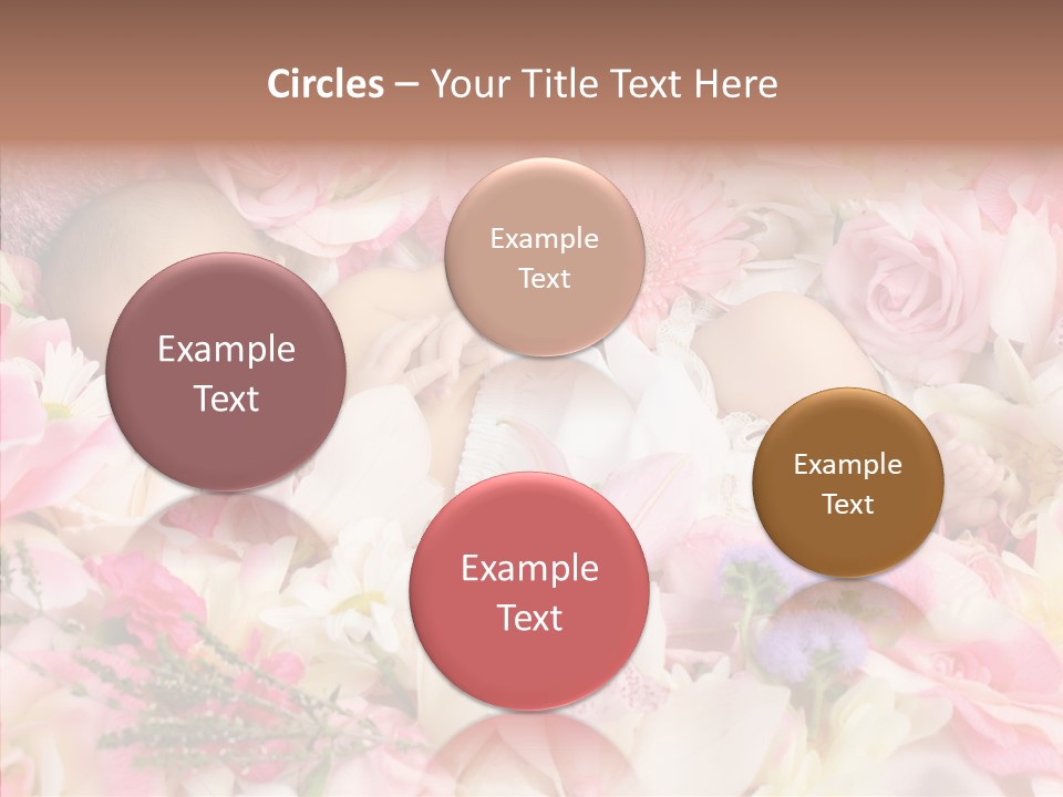 Cute Caucasian Peaceful PowerPoint Template