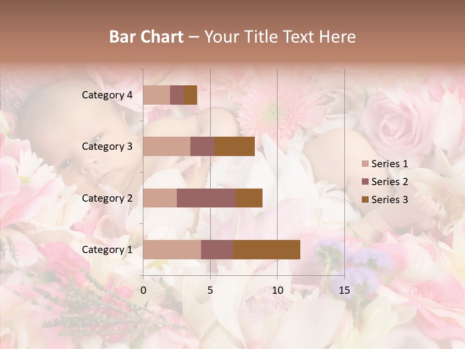 Cute Caucasian Peaceful PowerPoint Template
