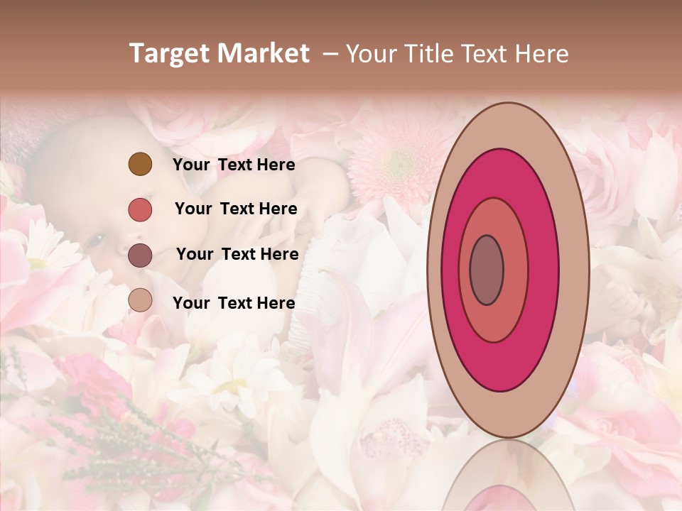 Cute Caucasian Peaceful PowerPoint Template