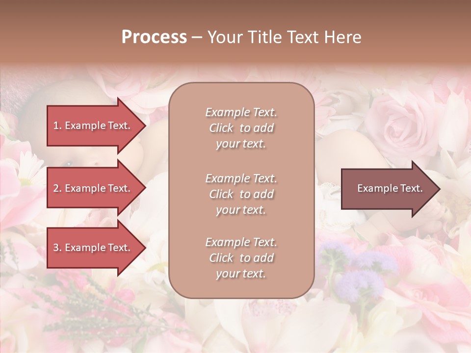 Cute Caucasian Peaceful PowerPoint Template