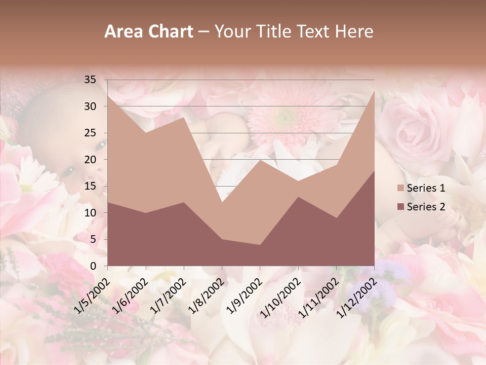 Cute Caucasian Peaceful PowerPoint Template
