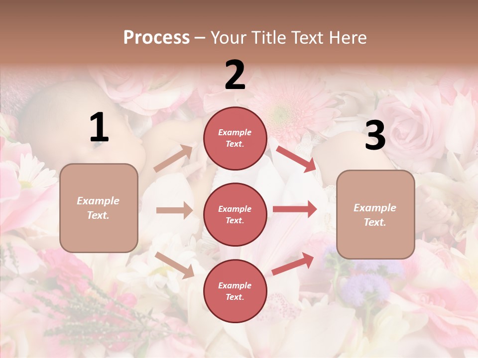 Cute Caucasian Peaceful PowerPoint Template