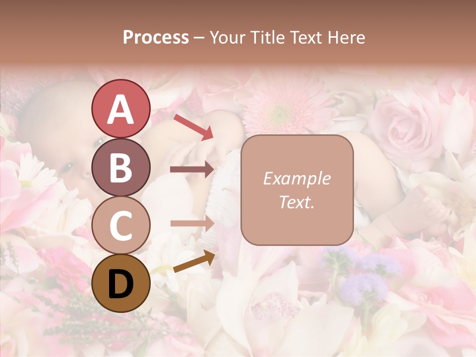 Cute Caucasian Peaceful PowerPoint Template