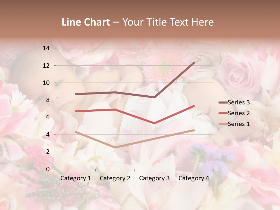 Cute Caucasian Peaceful PowerPoint Template