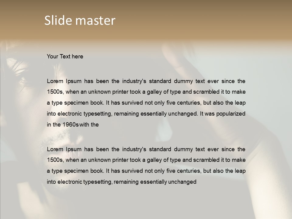 Beard Sick Expressive PowerPoint Template