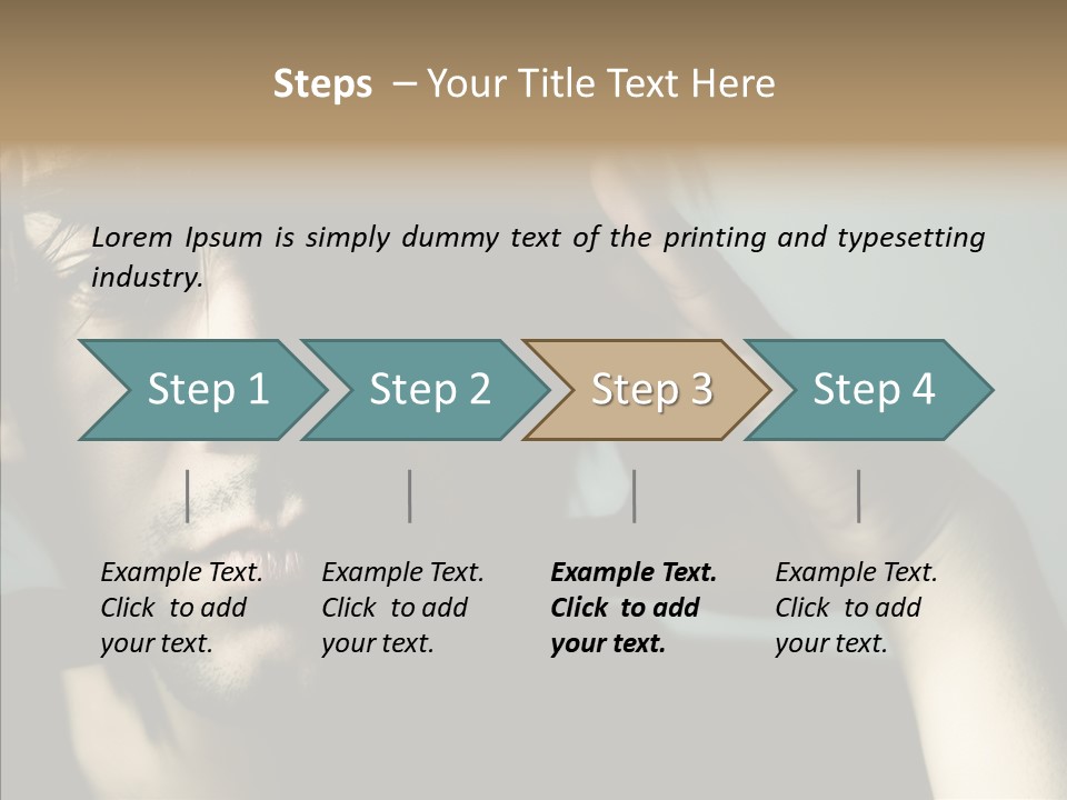 Beard Sick Expressive PowerPoint Template