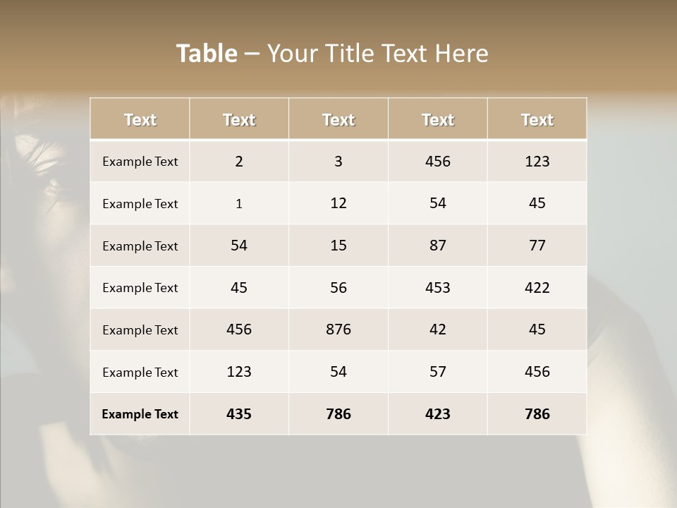 Beard Sick Expressive PowerPoint Template