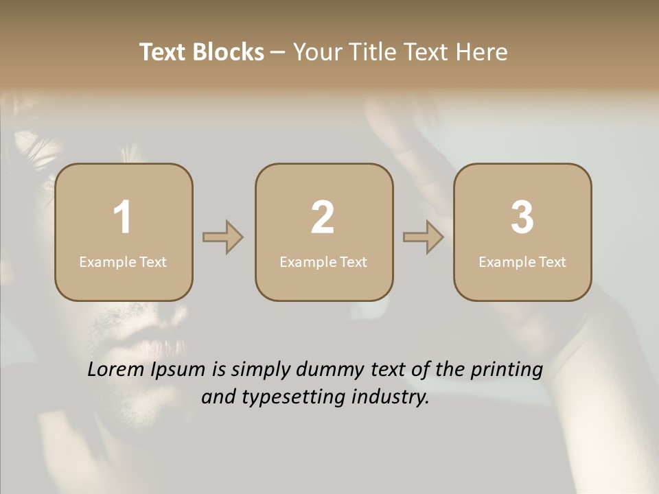 Beard Sick Expressive PowerPoint Template