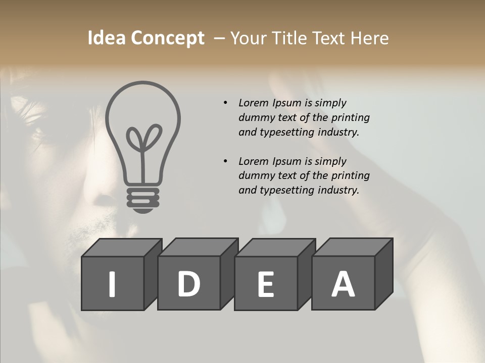 Beard Sick Expressive PowerPoint Template