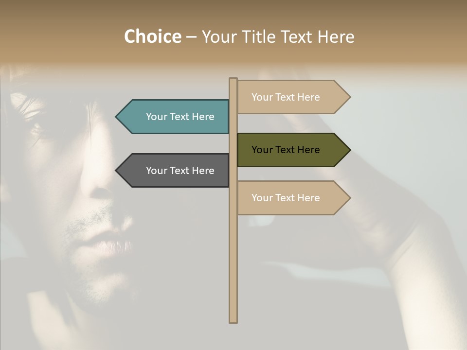 Beard Sick Expressive PowerPoint Template