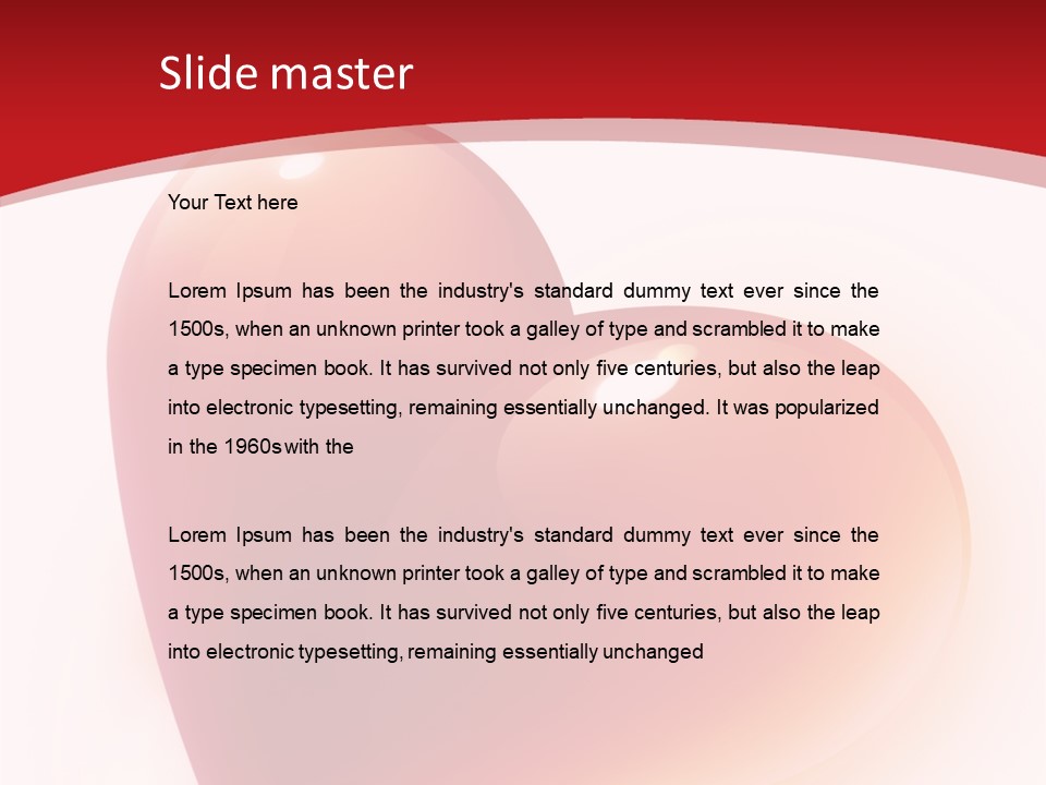 Glowing Illustration Holiday PowerPoint Template