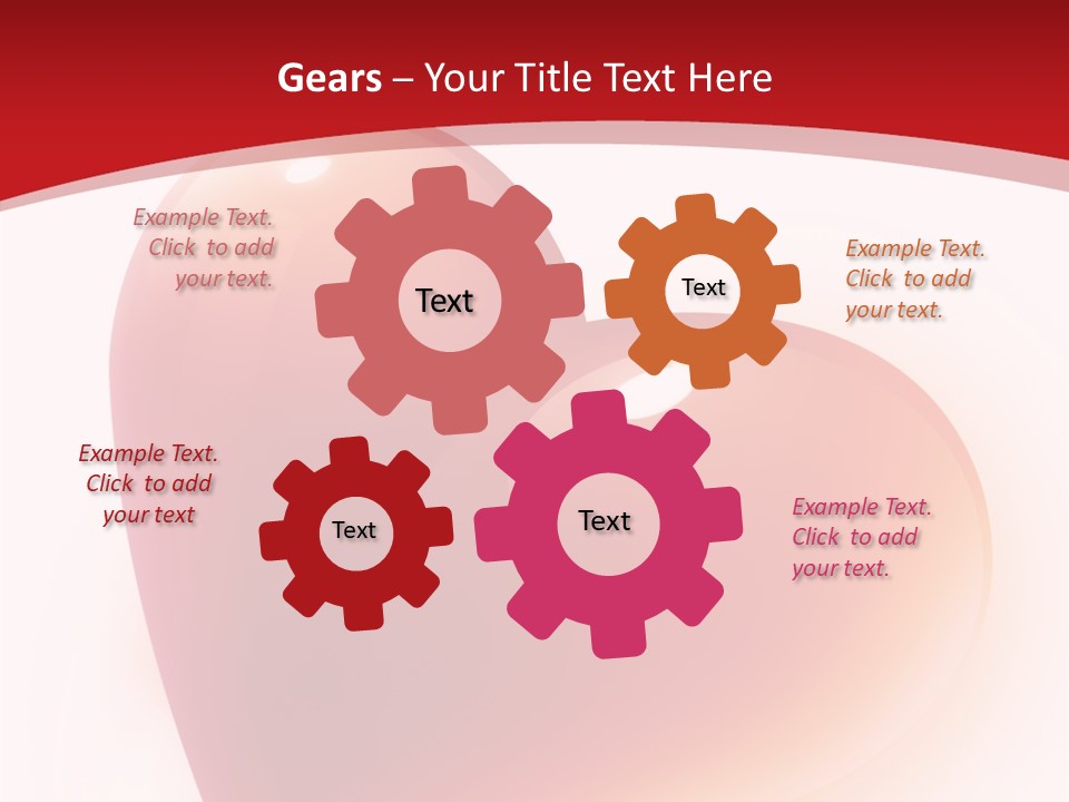 Glowing Illustration Holiday PowerPoint Template