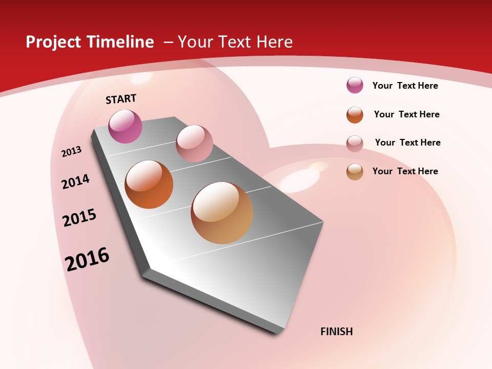 Glowing Illustration Holiday PowerPoint Template