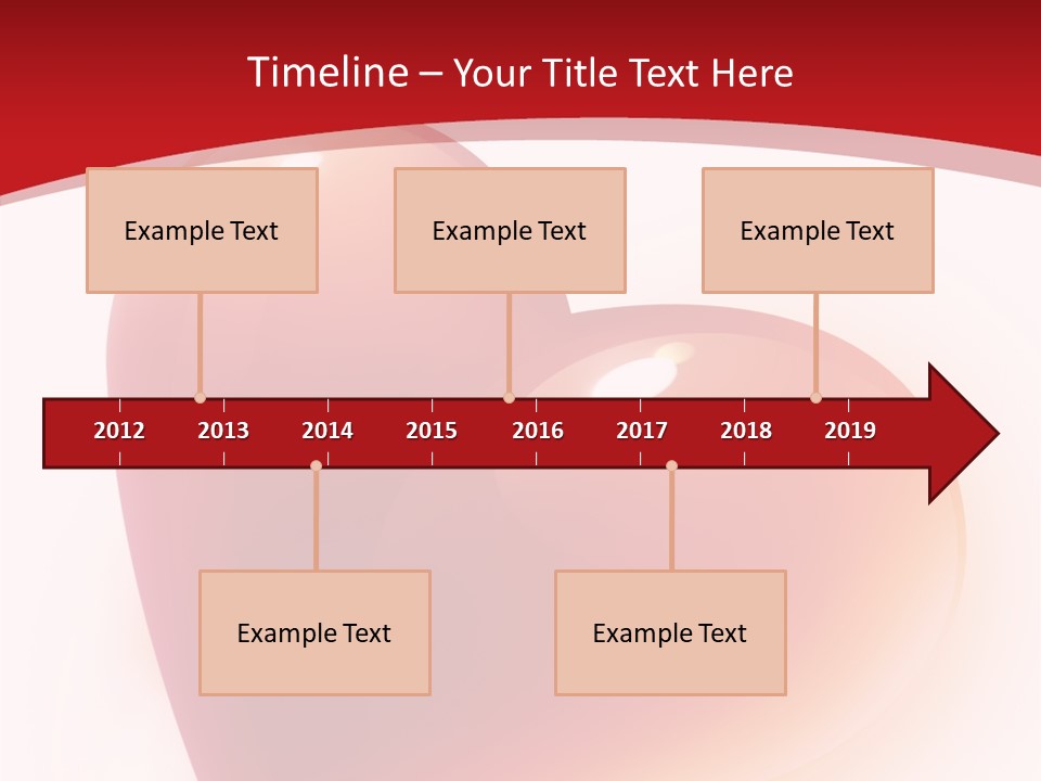 Glowing Illustration Holiday PowerPoint Template