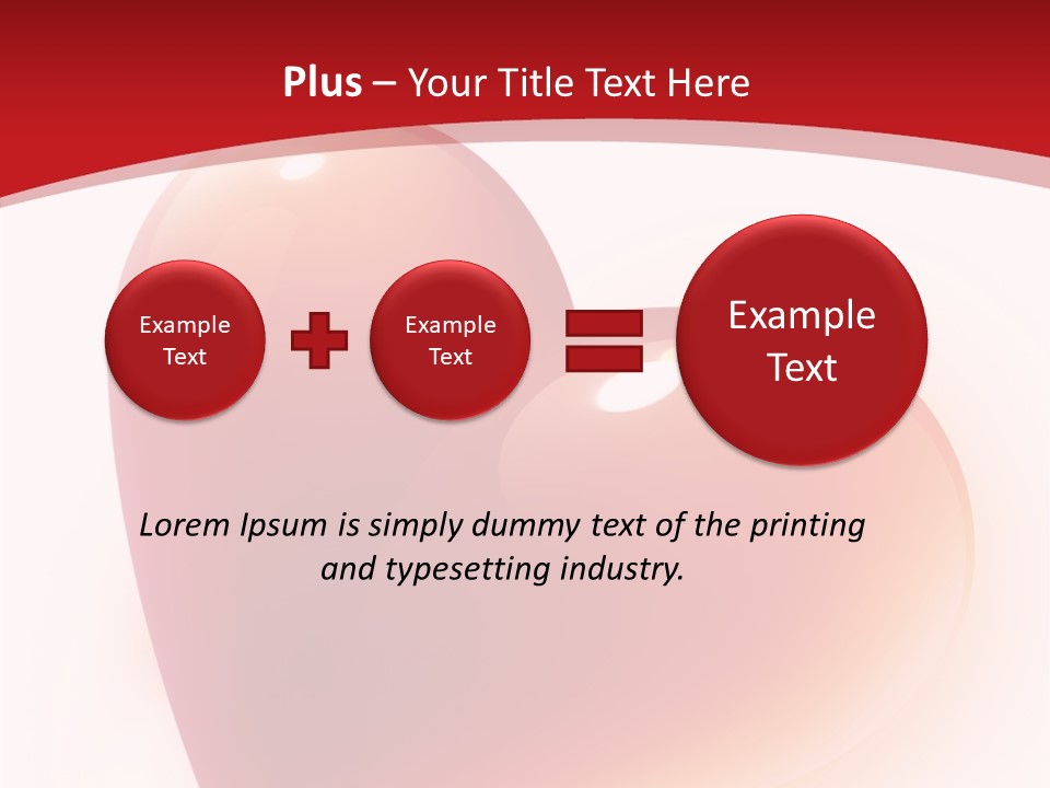 Glowing Illustration Holiday PowerPoint Template