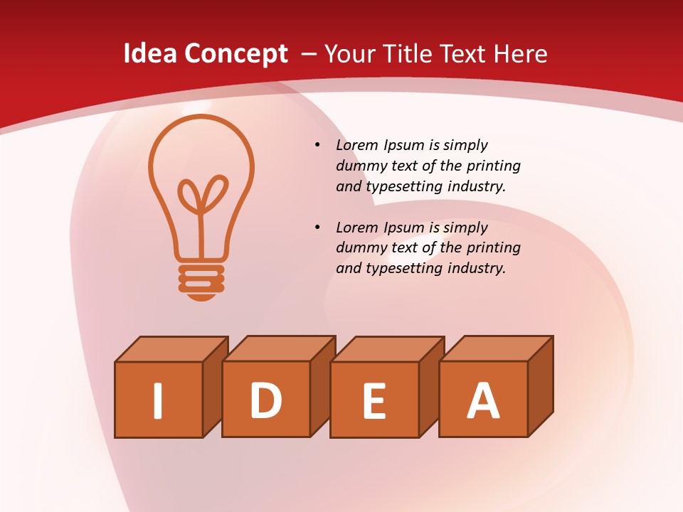 Glowing Illustration Holiday PowerPoint Template