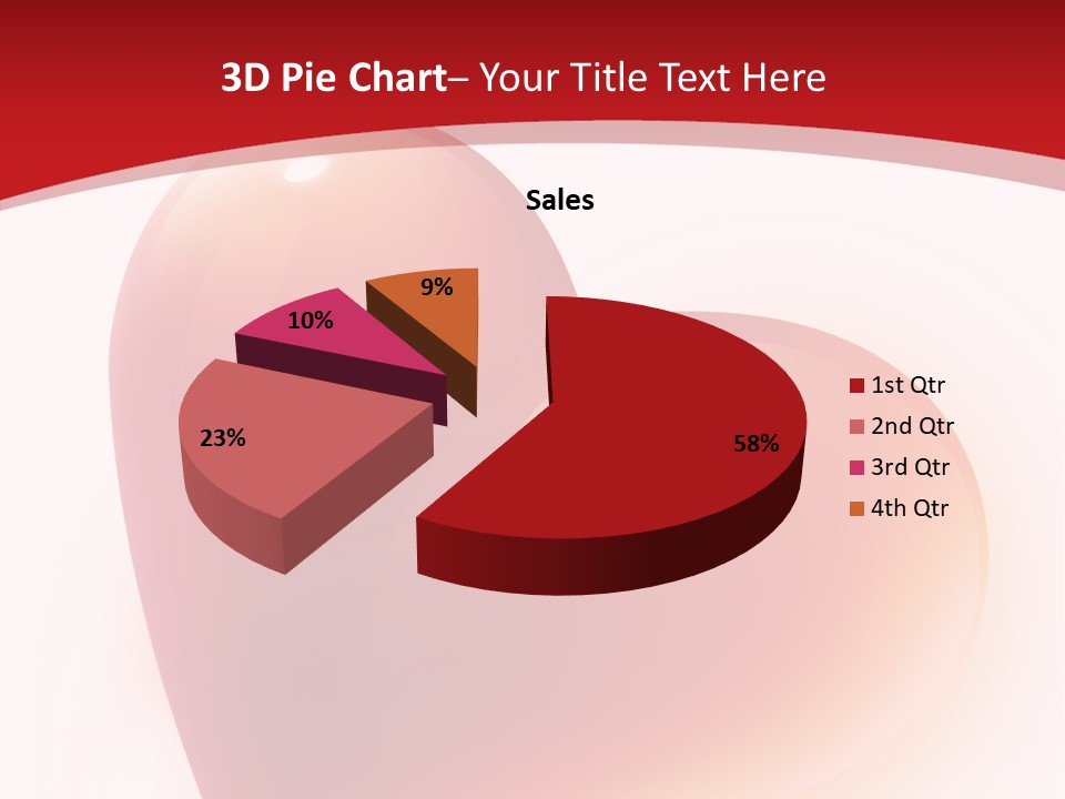 Glowing Illustration Holiday PowerPoint Template