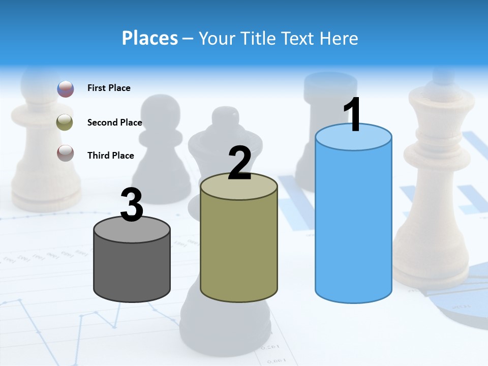 Competitive Financial Graph PowerPoint Template