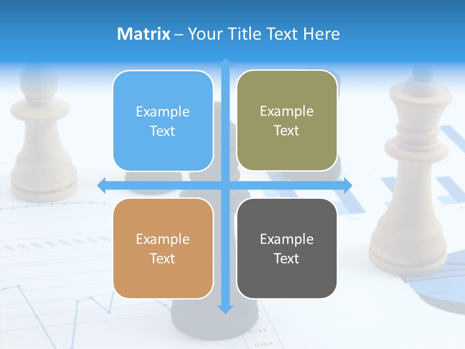Competitive Financial Graph PowerPoint Template