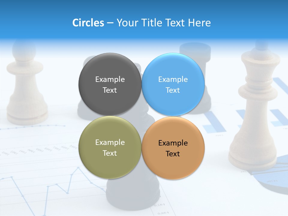 Competitive Financial Graph PowerPoint Template