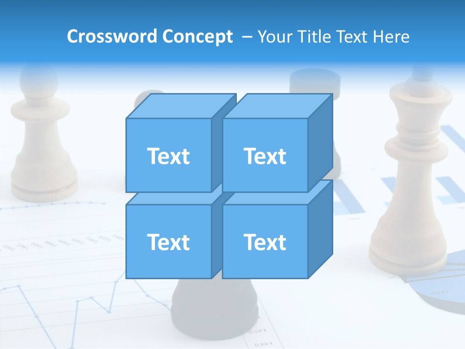 Competitive Financial Graph PowerPoint Template