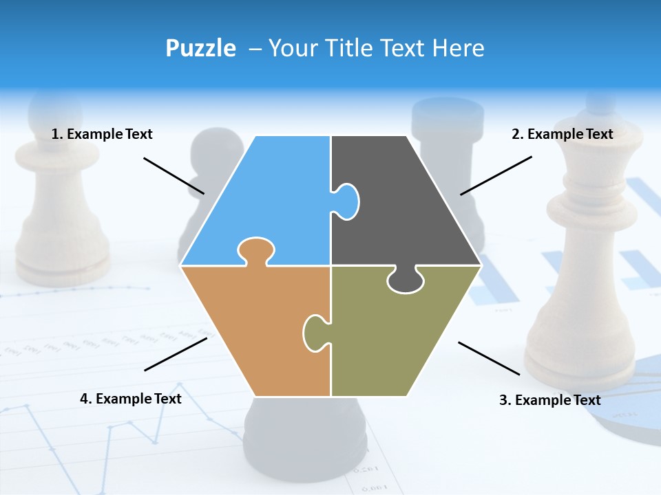 Competitive Financial Graph PowerPoint Template