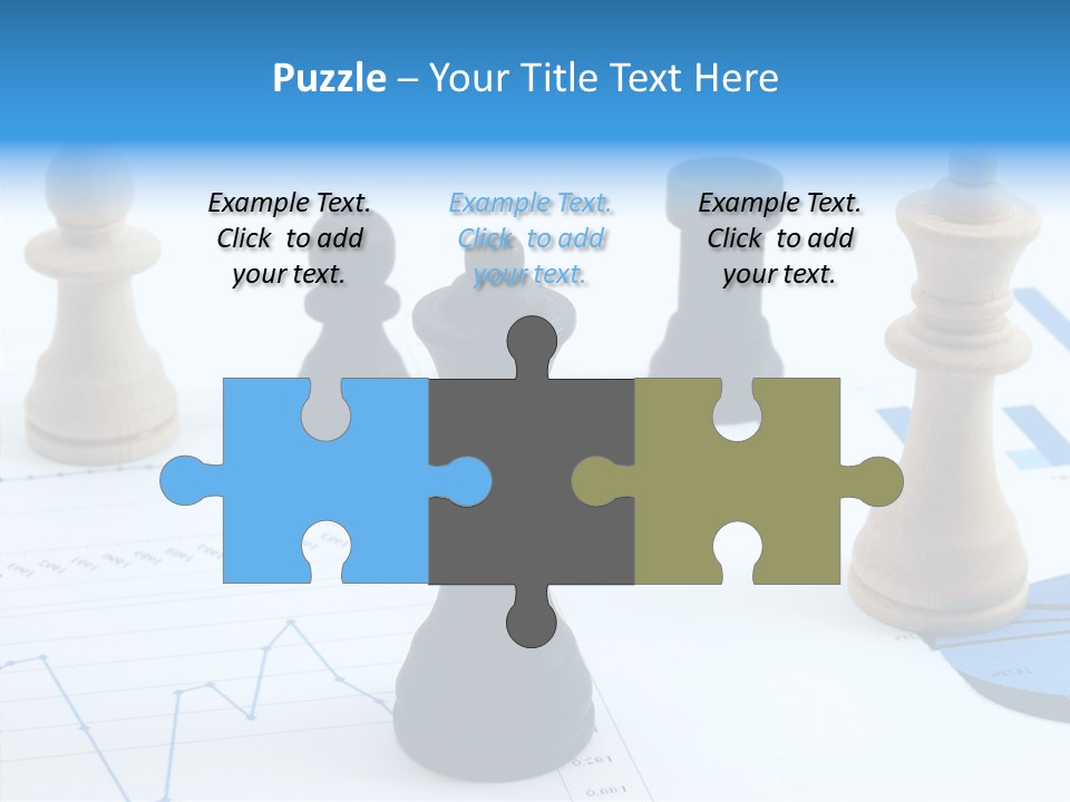 Competitive Financial Graph PowerPoint Template