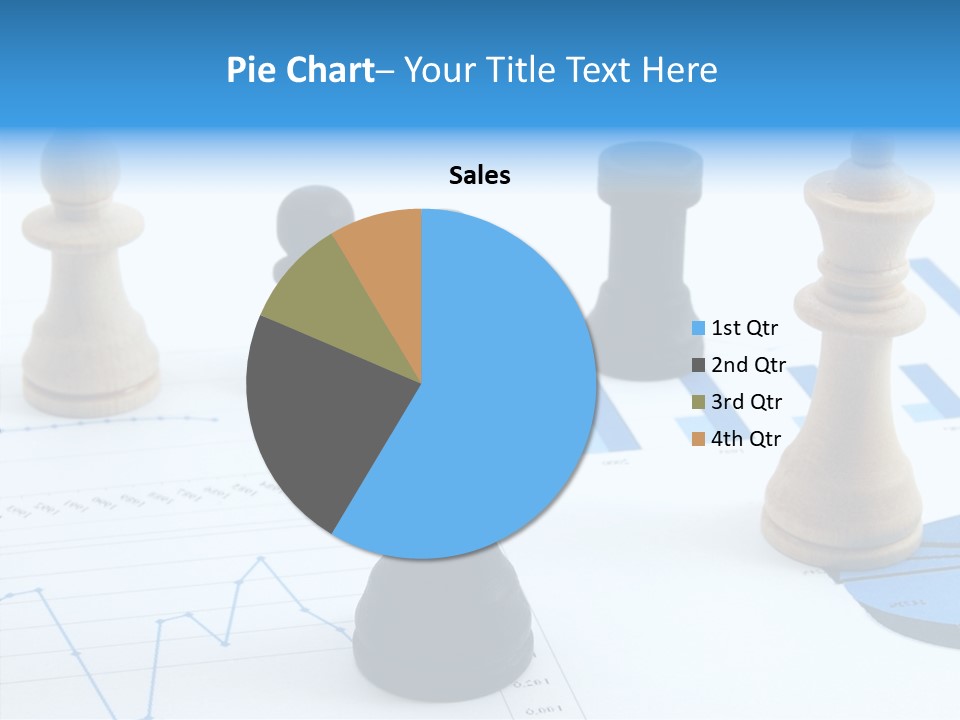 Competitive Financial Graph PowerPoint Template