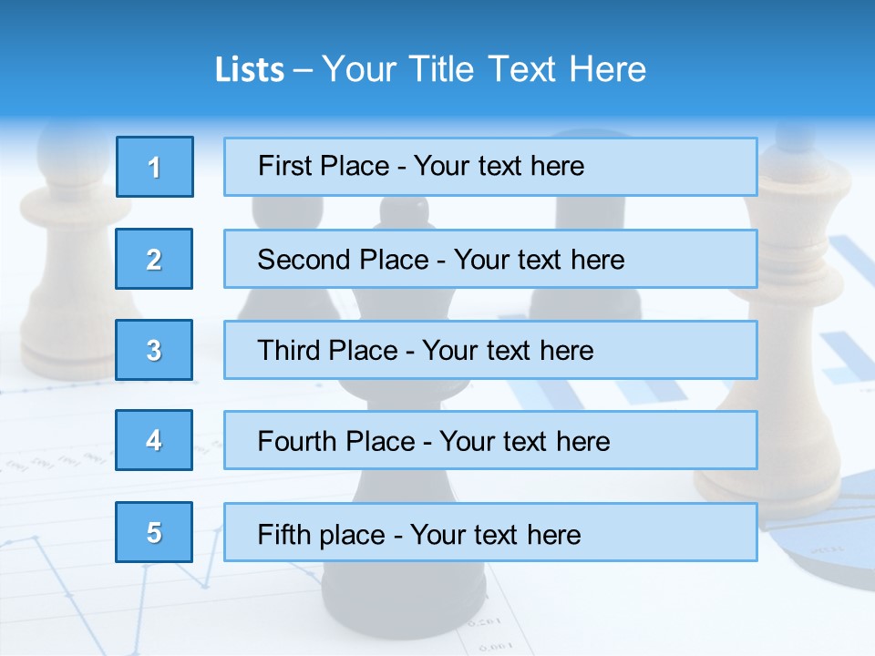 Competitive Financial Graph PowerPoint Template