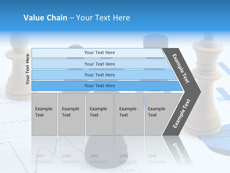 Competitive Financial Graph PowerPoint Template