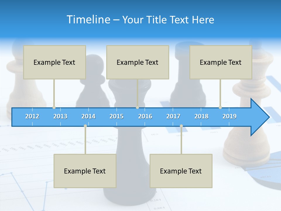 Competitive Financial Graph PowerPoint Template