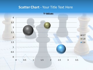 Competitive Financial Graph PowerPoint Template