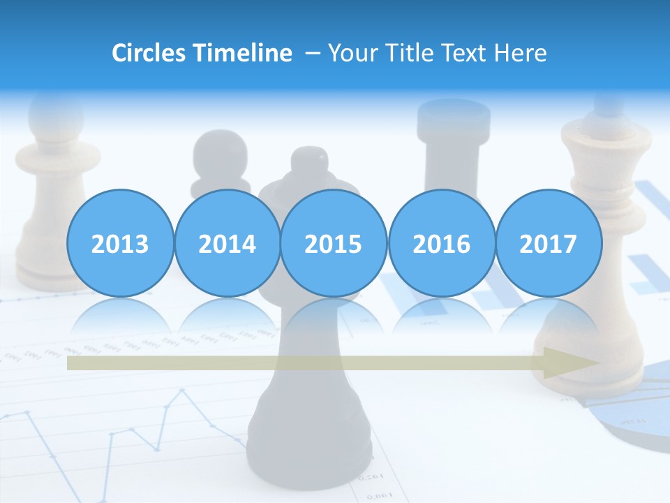 Competitive Financial Graph PowerPoint Template