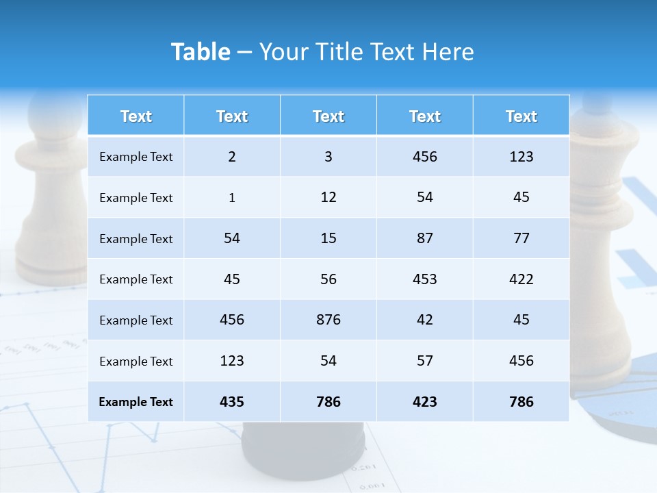 Competitive Financial Graph PowerPoint Template