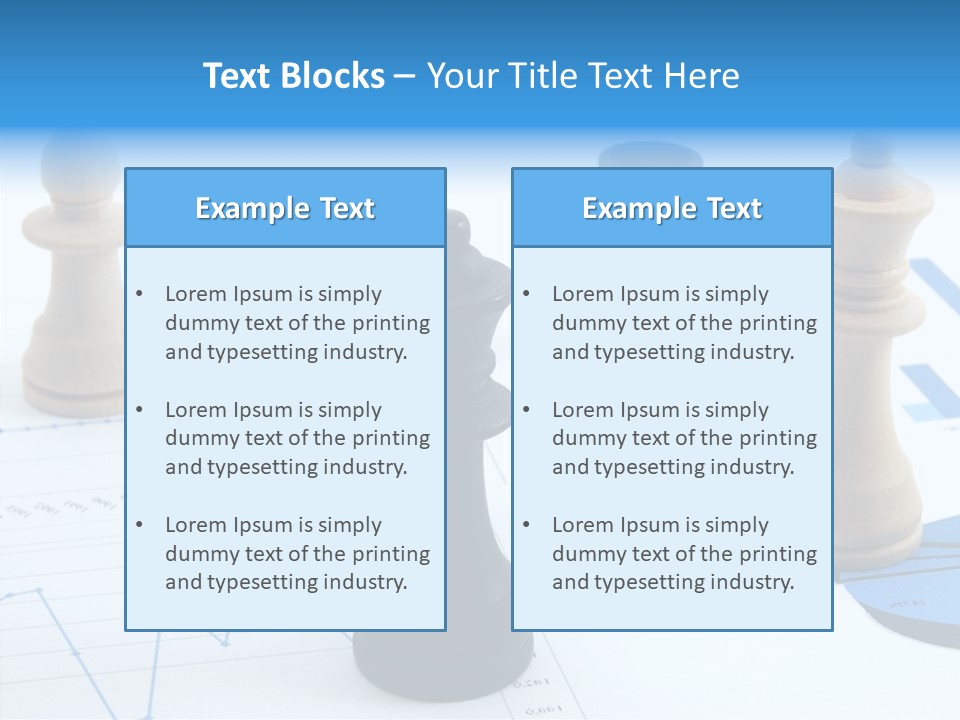 Competitive Financial Graph PowerPoint Template